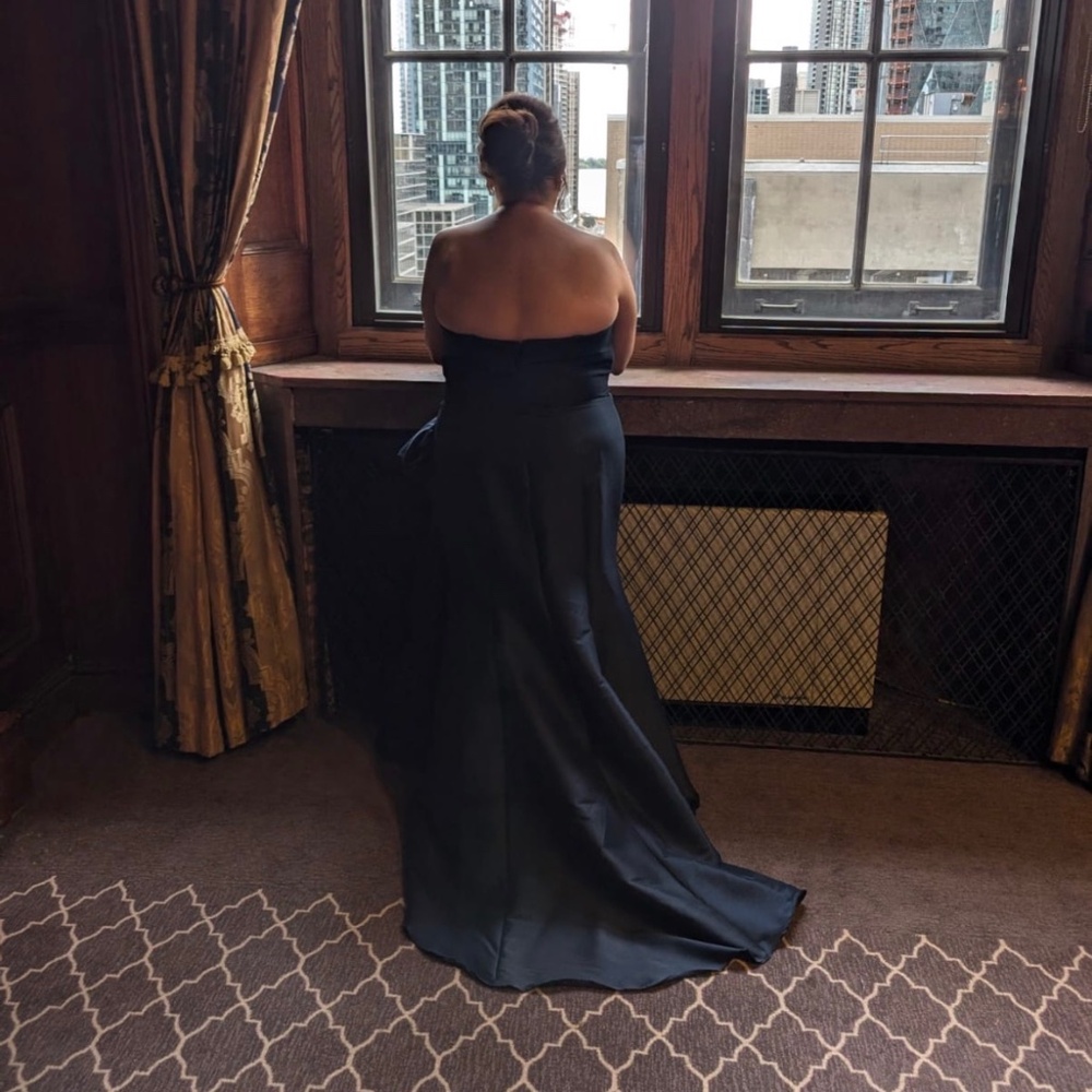 Navy Blue Gown